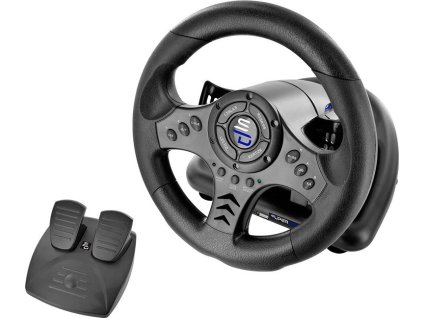 SUPERDRIVE Sada volantu a pedálů SV450/ PS4/ Xbox One/ Xbox Series X/S / Nintendo Switch/ PC