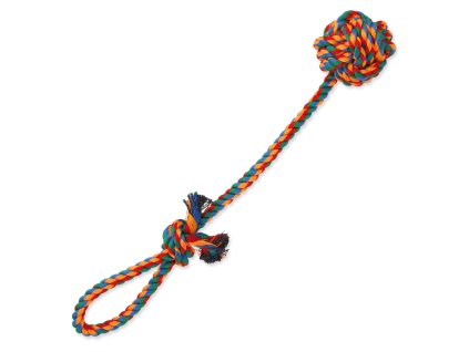 Hračka Dog Fantasy přetahovadlo házecí barevné 45cm