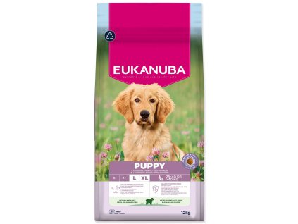 Krmivo EUKANUBA Puppy Large rich in lamb 12kg