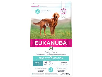 Krmivo EUKANUBA Daily Care Sensitive Digestion 2,3kg
