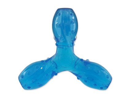 Hračka Dog Fantasy STRONG vrtule s vůní slaniny modrá 15cm