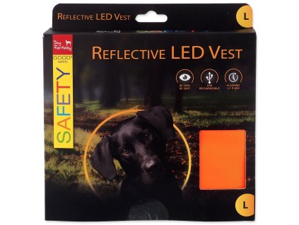 Vesta Dog Fantasy LED Reflexní nabíjecí  L