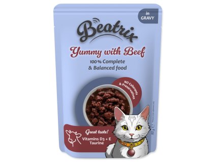 Kapsička Beatrix Adult s hovězím 85g