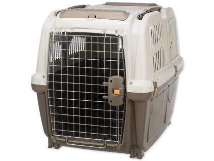 Přepravka Skudo 5 59×65×79cm hnědošedá/písková