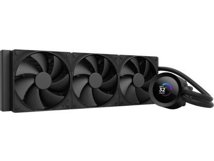 NZXT vodní chladič Kraken 360 / 3x120mm fan / 4-pin PWM / LCD disp. / 6 let