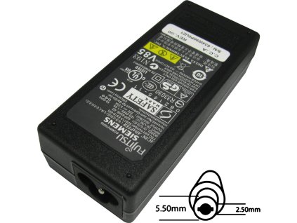 Napájecí adaptér 65W 20V, 5.5x2.5 originál Fujitsu