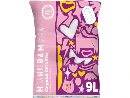 Podestýlka Huhubamboo silikat levandule 9l