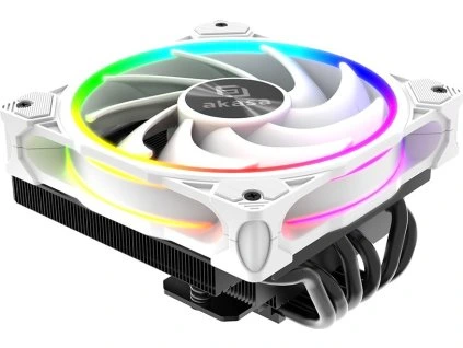AKASA chladič CPU - SOHO H6L RGB white