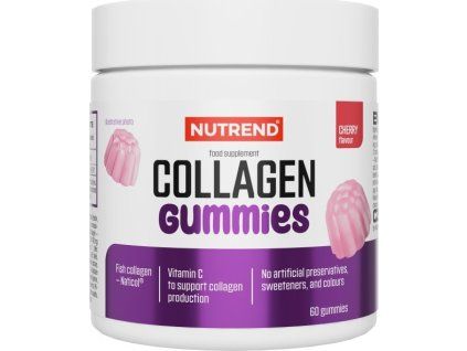 Nutrend Collagen Gummies (Varianta třešeň, 60 želé)
