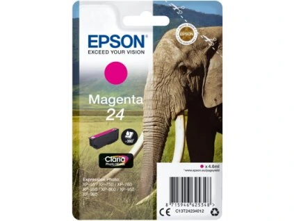 Epson Singlepack Magenta 24 Claria Photo HD Ink