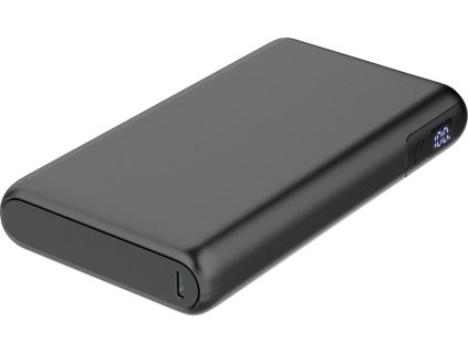 Platinet Powerbanka 30000 mAh 100W Power Delivery, 2xUSB-C, 1xUSB-A, černá