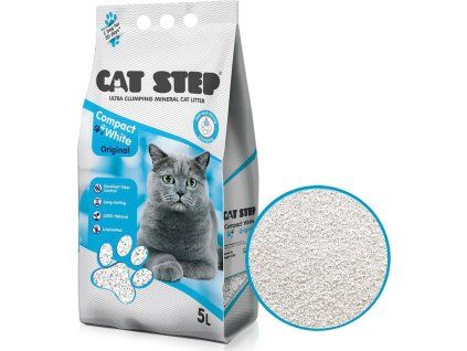 Cat Step Compact White Original 5l