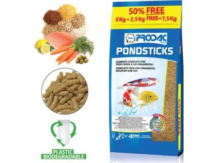 Prodac Pondsticks 5kg + 50% free