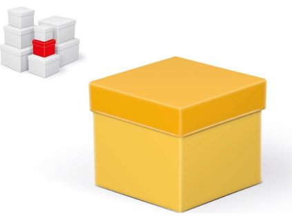 krabice dárková C-C002-B 10x10x9cm 5370787