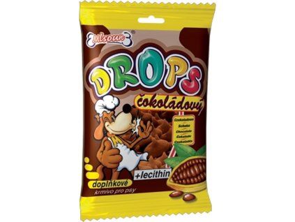 Mlsoun Drops čokoláda, 75 g
