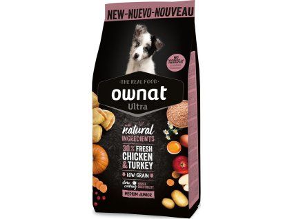 OWNAT ULTRA DOG Medium Junior 3kg