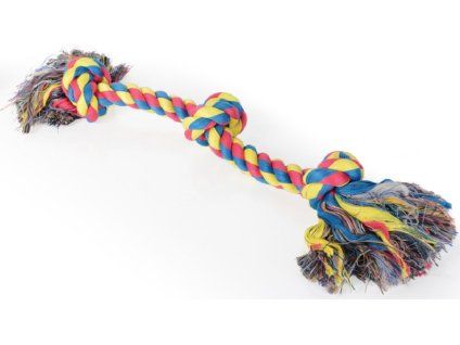 Bavlněná činka 3 uzle, 50cm