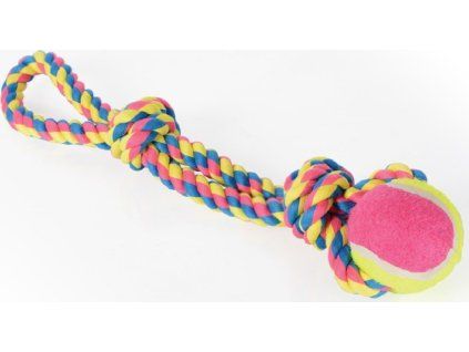 Přetahovadlo s tenisákem, 41cm