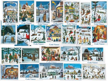 pohlednice vánoční Josef Lada (100) 1170110