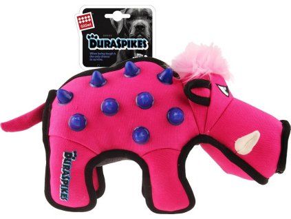 GiGwi Duraspikes textilní divočák růžový