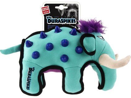 GiGwi Duraspikes textilní mamut světle modrý
