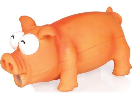 Prasátko oranžové, 19cm