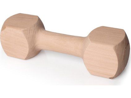 Dřevěná činka aport, 21cm