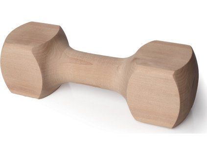 Dřevěná činka aport, 25cm