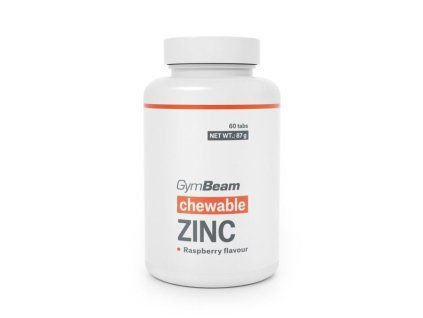 chewable zinc 60 tabs gymbeam 1