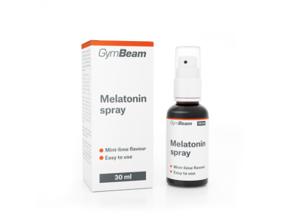 melatonin spray 30 ml flask box gymbeam