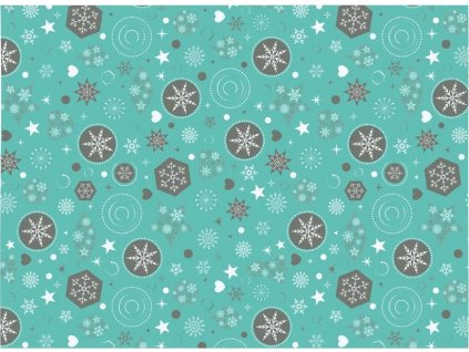 balící papír vánoční klasik V232 100x70 5811540