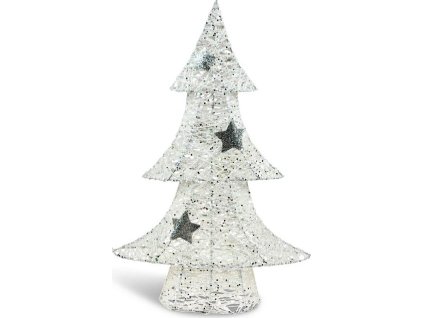 stromeček bílý vánoční 43cm R2338 8885941