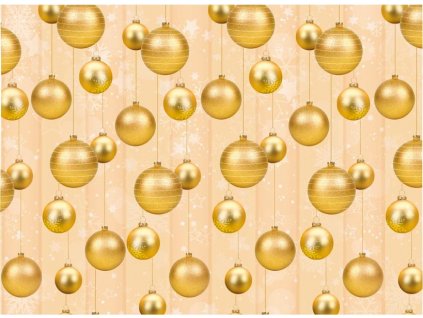 balící papír vánoční klasik V235 100x70 5811543