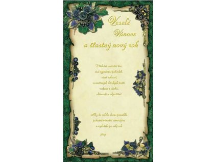 přání Vánoční W01-006 W PRANI_W__26