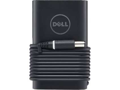 DELL AC Adaptér 65W/ 3-pin/ 7.4 mm/ 1m kabel/ pro Latitude/ Inspiron/ Vostro/ XPS/ plochý zaoblený