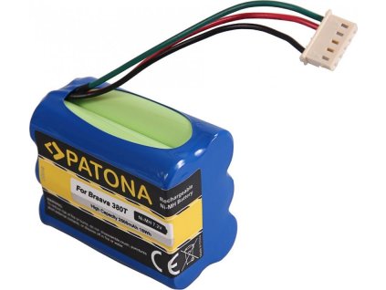 PATONA baterie pro robotický vysavač iRobot Braava 380T/390T 2500mAh, 7,2V Ni-Mh