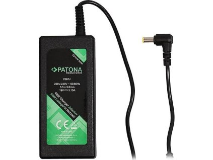 PATONA napájecí adaptér k ntb/ 19V/3,15A 60W/ konektor 5,5x3mm+pin/ SAMSUNG PREMIUM/ délka kabelu 2,5 m