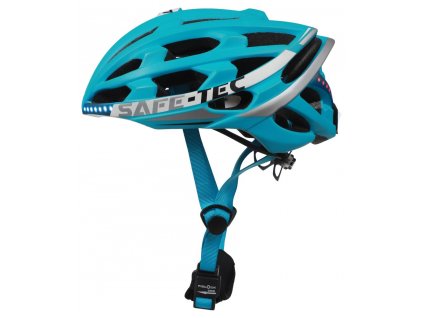 SAFE-TEC Chytrá Bluetooth helma/ Repro/ TYR 2 Turquoise S