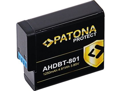 PATONA baterie pro digitální kameru GoPro Hero 5/6/7/8 1250mAh Li-Ion Protect