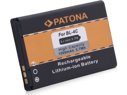 PATONA baterie pro mobilní telefon Nokia BL-4C 1000mAh 3,7V Li-Ion
