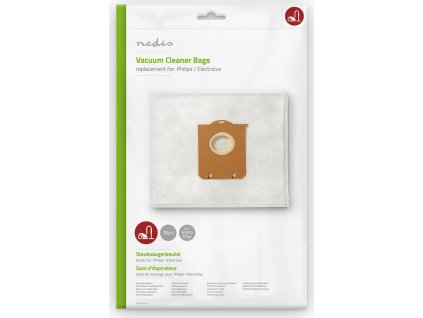 Sáčky do Vysavače | 10 kusů | Syntetický | Nejprodávanější za: Philips / Electrolux | Bílá