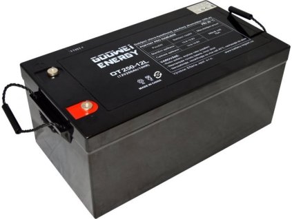 GOOWEI ENERGY Pb záložní akumulátor VRLA GEL 12V/250Ah (OTL250-12)