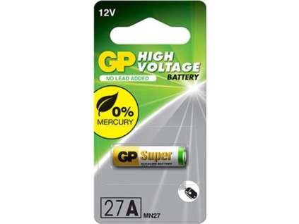 Alkalická speciální baterie GP 27AF (MN27, V27GA) 12 V