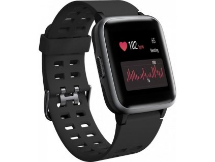 UMAX chytré hodinky U-Band P2 Black/ 1,3" IPS/ Bluetooth 4.2/ nRF52840/ ATM5/ iOS 8.0 +/ Android 4.3 +/ app Veryfit PRO