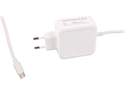 PATONA napájecí adaptér pro tablet PC/Smartphone/ 5V-20V 29W/ konektor USB-C/ bílý/ Power delivery
