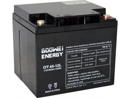 GOOWEI ENERGY Pb záložní akumulátor VRLA GEL 12V/45Ah (OTL45-12)