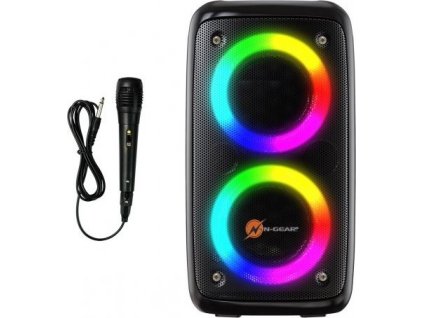 N-GEAR PARTY LET'S GO PARTY SPEAKER 23M/ BT/ 100W/ Disco LED/ 1x MIC