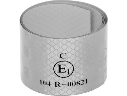 Samolepící páska reflexní 1m x 5cm bílá