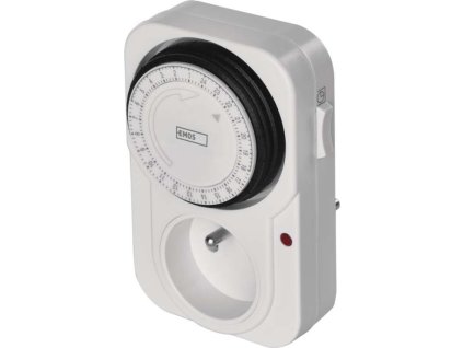 Mechanická spínací zásuvka 3680W - denní (P5502)