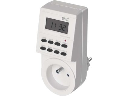Digitální spínací zásuvka 3680W - denní (P5501)